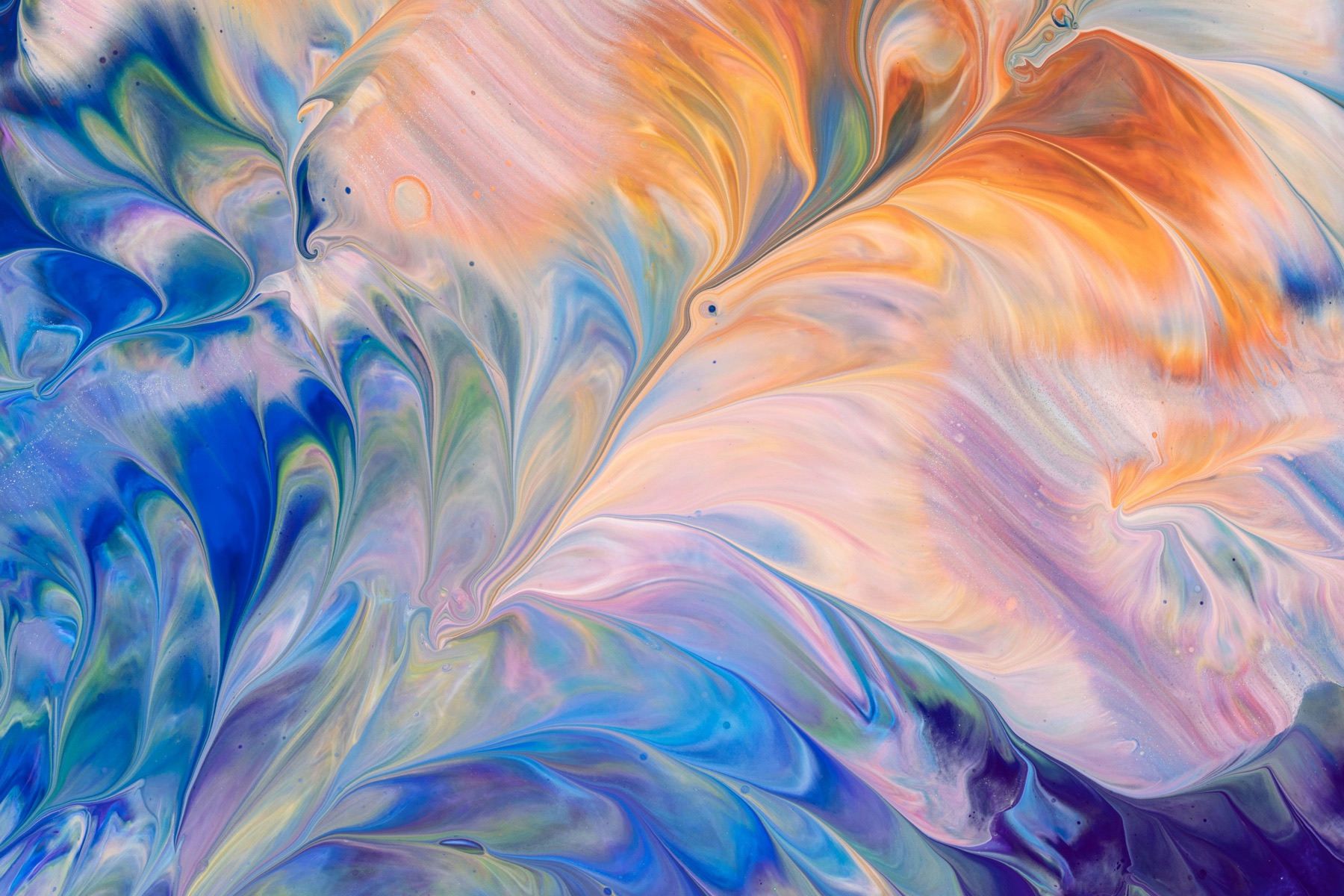 marbled painting abstract art